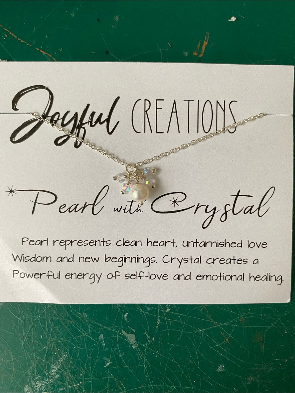 Pearl and Crystals Necklace